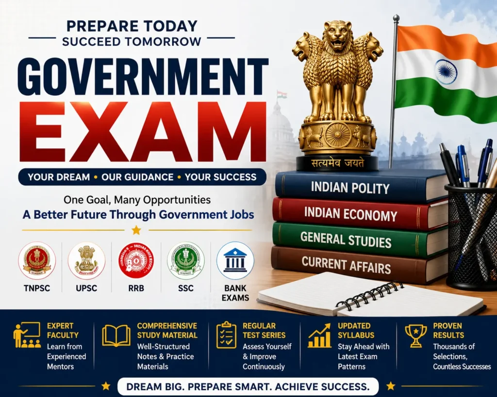 Government exam coaching in Chennai