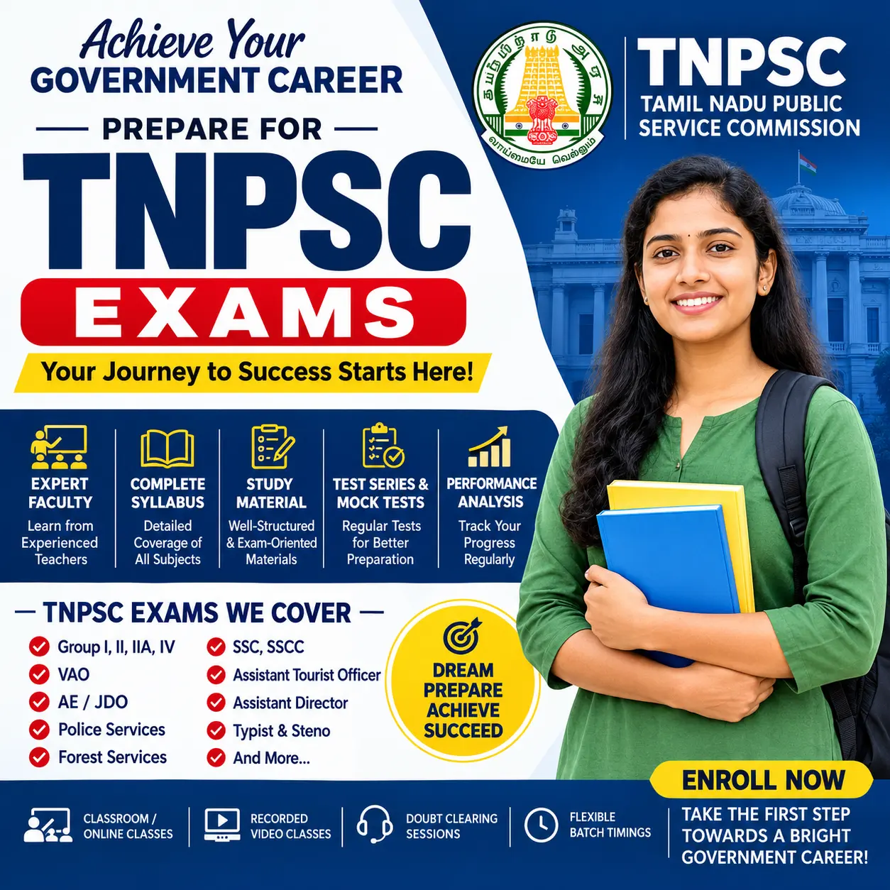 TNPSC Exam Coaching in Chennai for Effective Government Exam Preparation